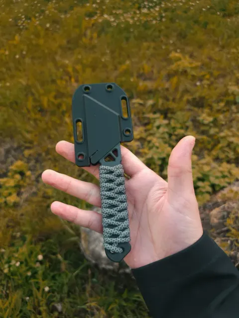 EDC Utility Knife with Paracord Handle — Фото 4 из 4