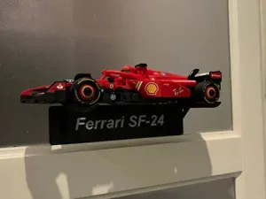 Formula 1 wall mount for LegoBrick Speed Champions