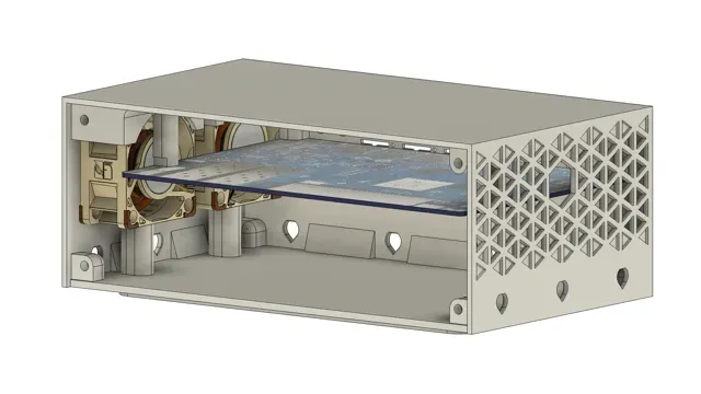 Case for Banana Pi BPI-R4 (Wall-Mounting Option) — Фото 8 из 10