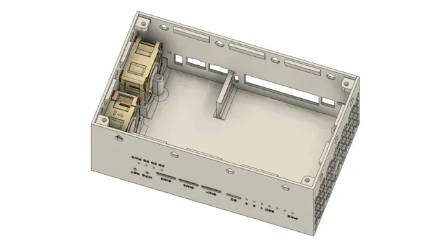 Case for Banana Pi BPI-R4 (Wall-Mounting Option) — Фото 10 из 10
