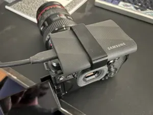Samsung T9 Cold Shoe SSD Mount for Camera Setup