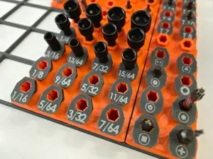 Bit Bibs - for Tileable Screw Bitfinity Organizer
