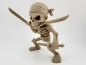 One Piece Zoro Skeleton Pirate Figure