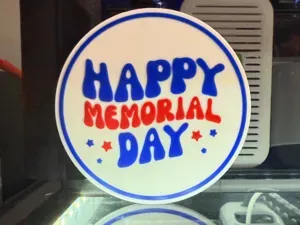 HAPPY MEMORIAL DAY