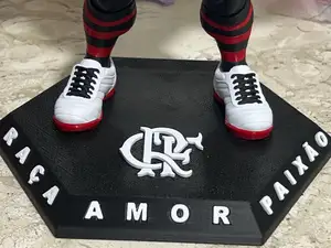Base expositora do Flamengo/ com partes separadas 