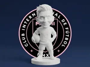 Lionel Messi Chibi – Cute Football Legend Figurine