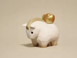 2026马年马上发财摆件-马年中国新年农历春节好运福字儿童涂色玩具