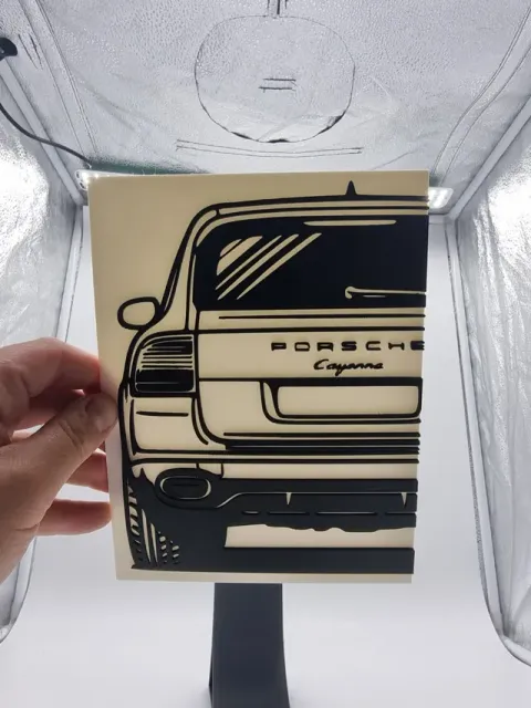 2D Wall Art Porsche Cayenne Gen 1 — Image 3 of 3