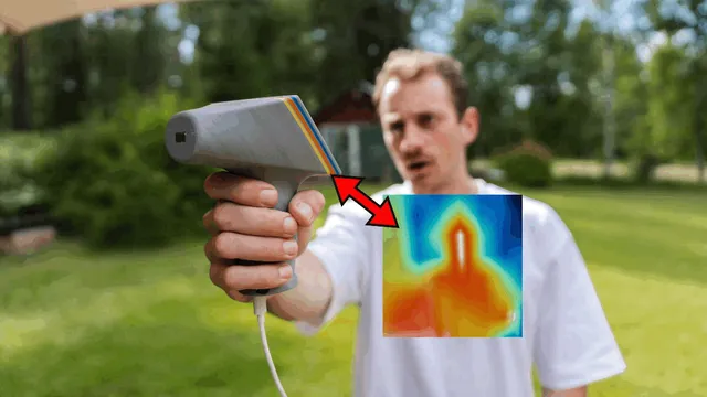 DIY Handheld Thermal Camera - ESP32 Heatmap