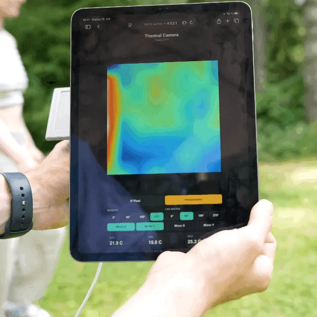 DIY Handheld Thermal Camera - ESP32 Heatmap — Фото 3 из 7