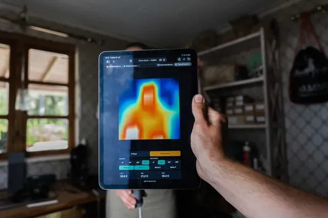 DIY Handheld Thermal Camera - ESP32 Heatmap — Фото 6 из 7