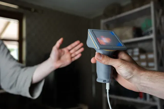 DIY Handheld Thermal Camera - ESP32 Heatmap — Фото 2 из 7