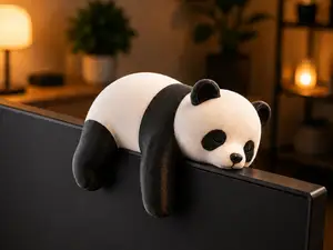 Sleepy Panda Monitor Pet