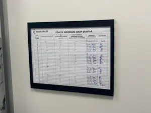 A4 Wall-Mounted Notice Board