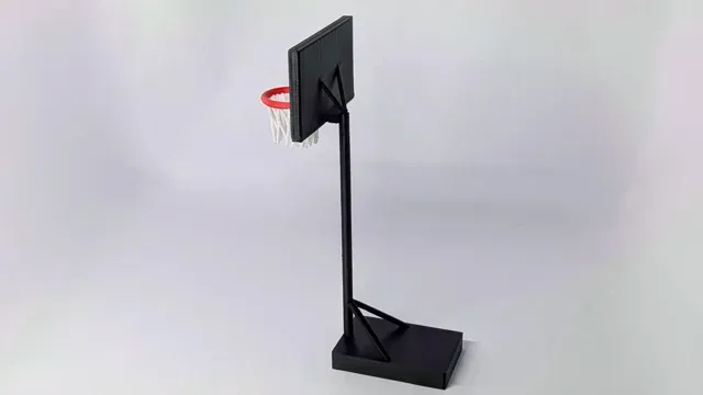 Mini Basketball Hoop Replica w/ Slingshot & Ball — Image 6 of 7