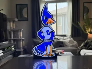 Creighton Bluejays Vintage Mascot LED Light Box