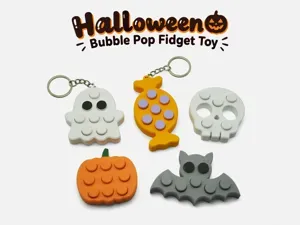 Bubble Pop Fidget Toy (Halloween)