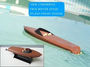 Rebel Riviera M1 - Cyberbrick Vintage RC Speedboat