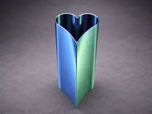 Heart Rose Vase – Single