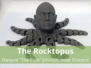 Rocktopus - Dwayne "The Rock" Johnson meet Octopus