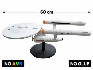 USS Enterprise NNC-1701 (no glue no ams)
