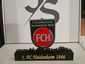 1. FC Heidenheim with skyline Bundesliga