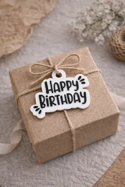 Happy Birthday - Geschenkanhänger Dekoration Tag — Image 6 of 6
