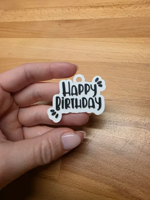Happy Birthday - Geschenkanhänger Dekoration Tag — Image 5 of 6