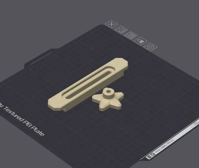 CNC Clamp Elements - Parametric Clamp + Knob — Image 8 of 8