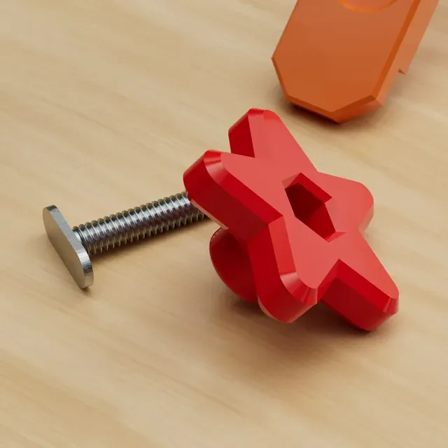 CNC Clamp Elements - Parametric Clamp + Knob — Image 4 of 8