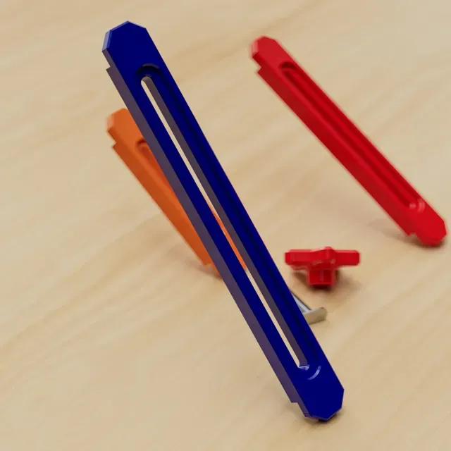 CNC Clamp Elements - Parametric Clamp + Knob — Image 7 of 8