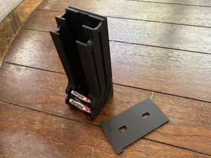 Standing or Wall-Mount Battery Holder - AA & AAA