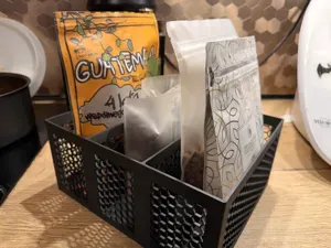 Basket for Small Coffee Packs / container