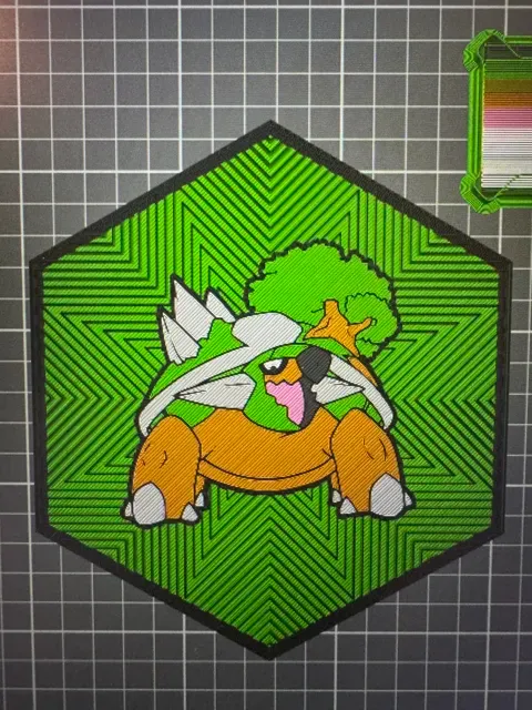 #389 Torterra Hex Wall Art — Фото 2 из 2