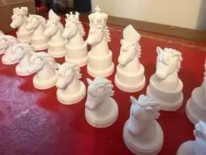 Chinese Zodiac – Year of the Horse Chess Set