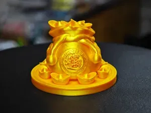 蛇年摆件~发财福袋-八方来财