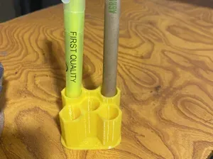 Honeycomb Desk Organizer 5-Pen Holder