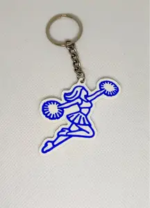 Cheerleader keychain