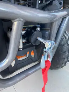 ATV winch stopper