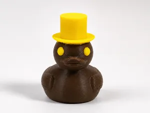 Ente mit Hut duck