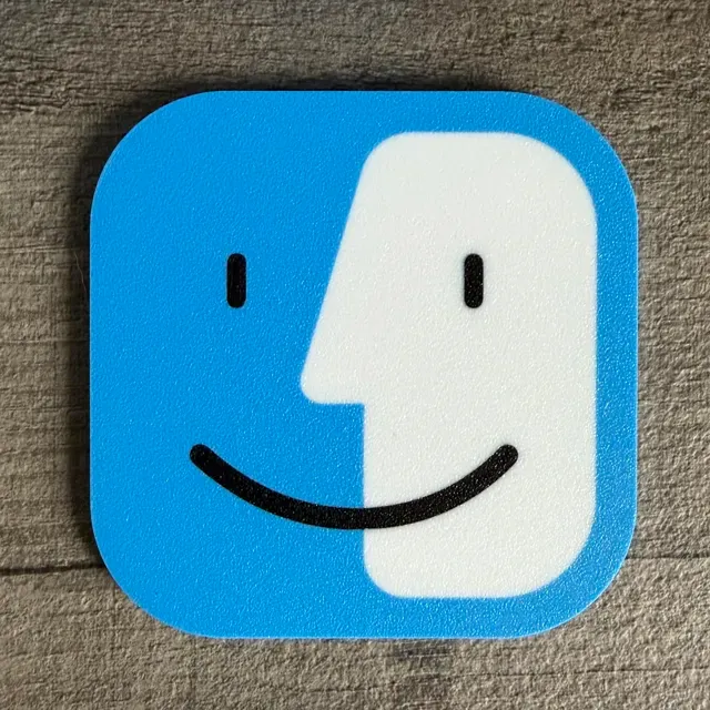 Apple macOS and iOS inspired icon coaster set — Фото 2 из 14