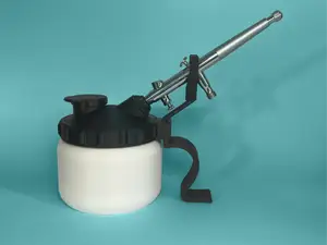 Airbrush Cleaning Pot + Stand