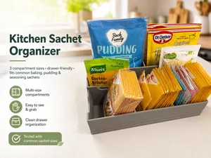 SachetSort – Multi-Size Kitchen Organizer