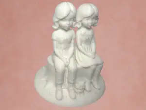 Tender Moment Girls Friends Sisters