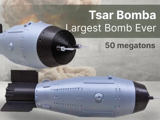 Tsar Bomba | Largest Ever Nuclear Explosion | 50mt