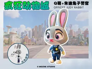 疯狂动物城 Q版朱迪Judy 兔子警官(无需AMS)