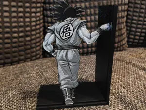 Bookstand von Son Goku / Bookend Dragonball Z