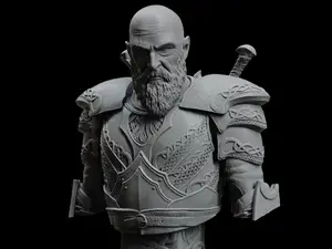 Kratos bust