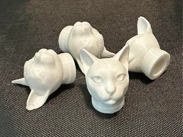 Cat Head Valve Stem Caps - Cars & Bicycles