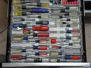 Gridfinity Screwdriver Organization Tray